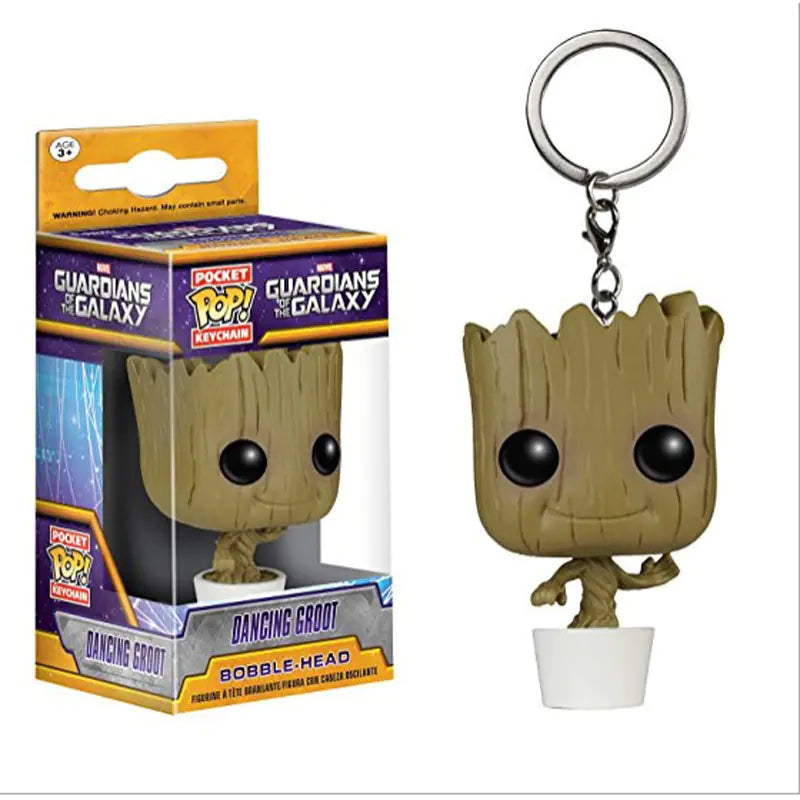 Avengers DC Heroes Keychains: Superman, Iron Man, Thanos