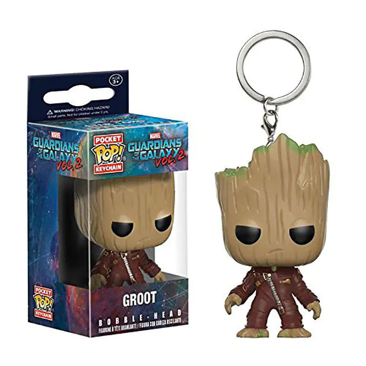 Avengers DC Heroes Keychains: Superman, Iron Man, Thanos