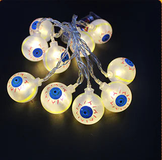 LED Pumpkin String Lights for Halloween Decor