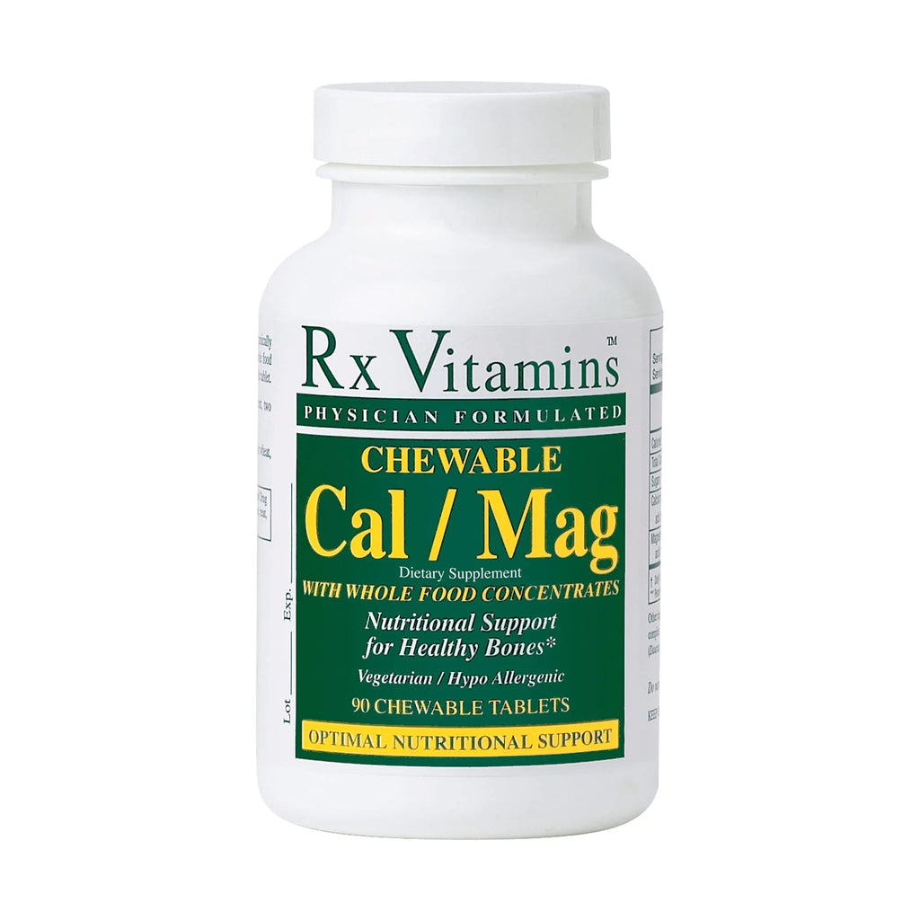 Rx Vitamins Chewable Calcium/Magnesium Tablets 90 Count
