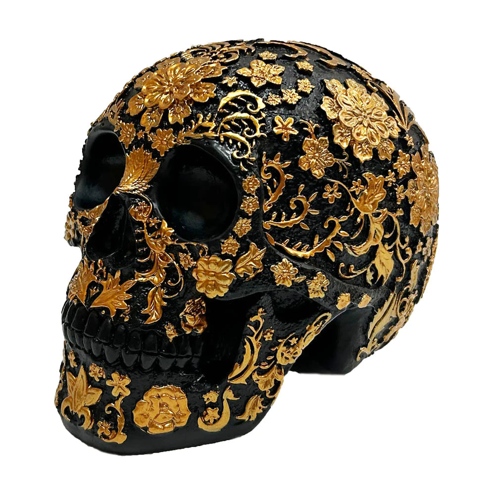 Skull Head Resin Mask for Halloween Decor and Props